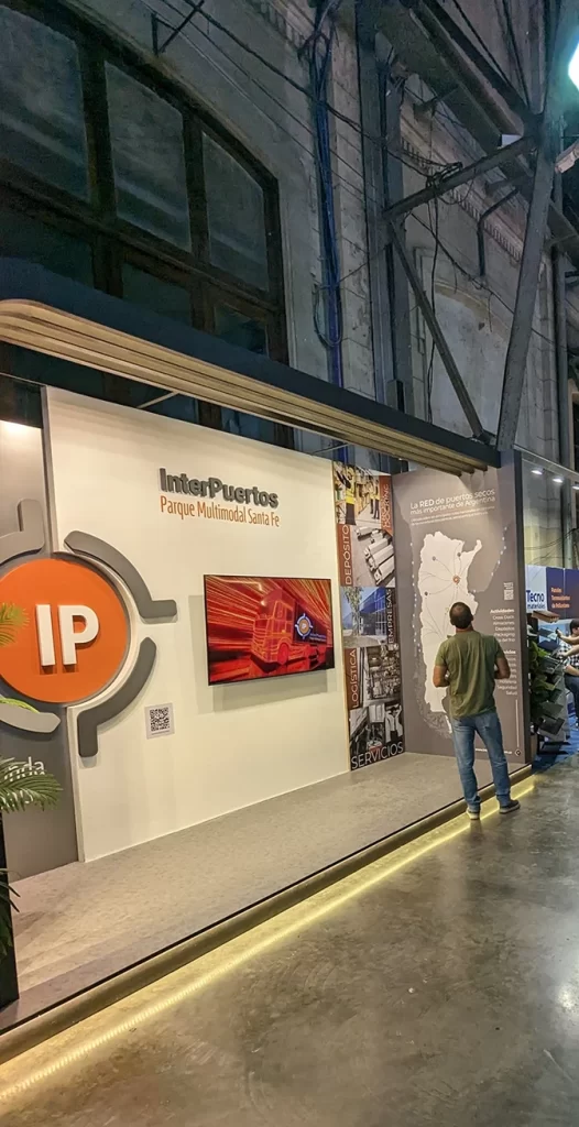 Stand Interpuertos en Expocon 2024